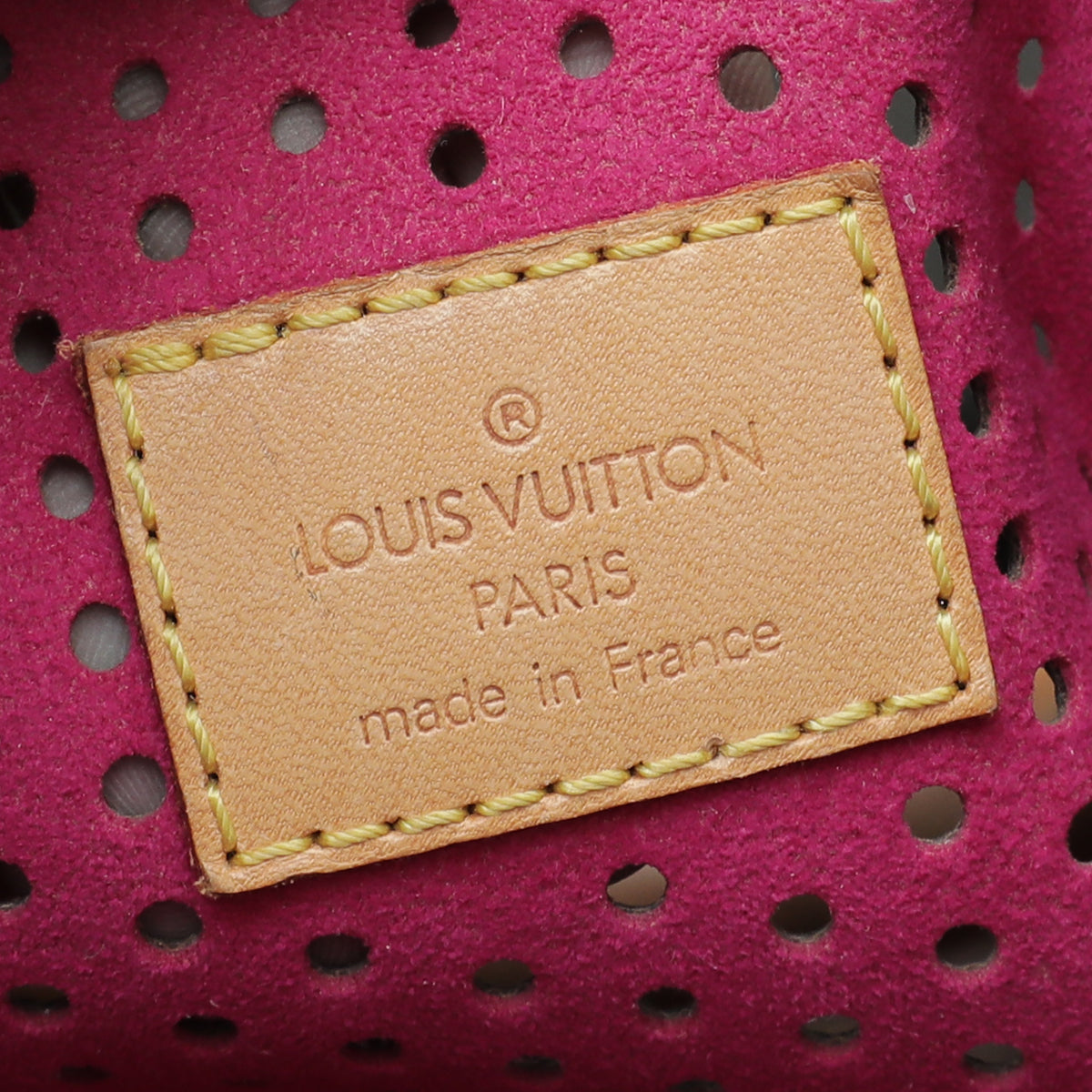 Louis Vuitton Monogram Fuchsia Perforated Speedy 30 Bag – THE CLOSET