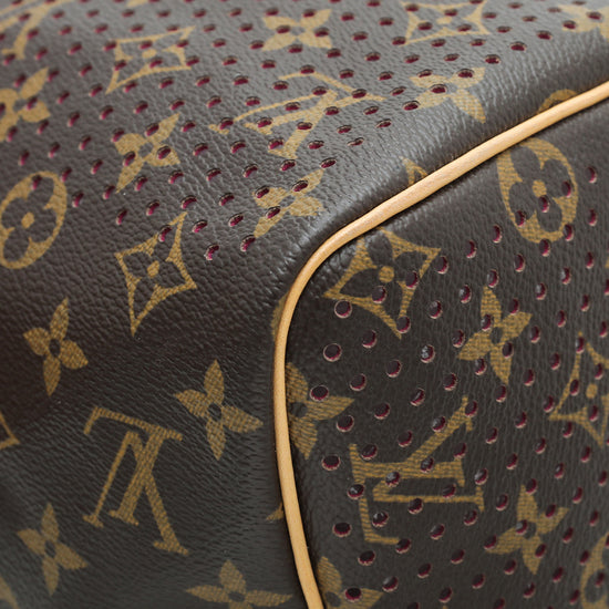 Louis Vuitton, Bags, Louis Vuitton Fuchsia Perforated Speedy