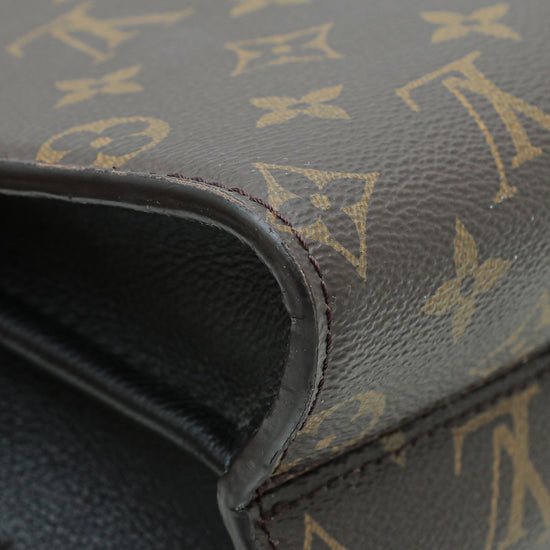 Louis Vuitton Monogram Black Victoire Bag