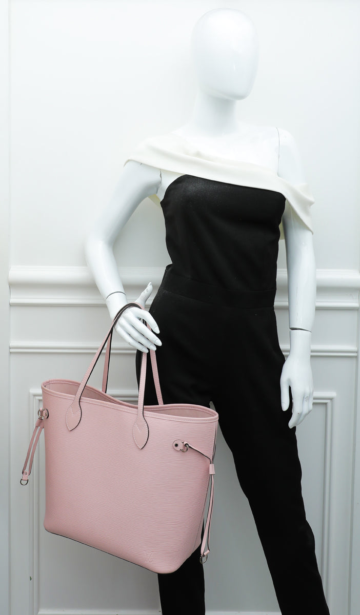 Louis Vuitton Rose Ballerine Neverfull MM Bag – The Closet