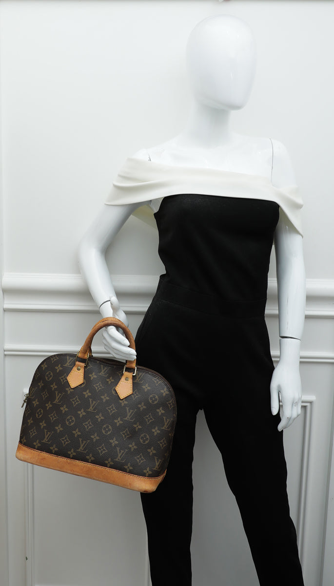 Louis Vuitton LV Alma PM new Brown Leather ref.434151 - Joli Closet