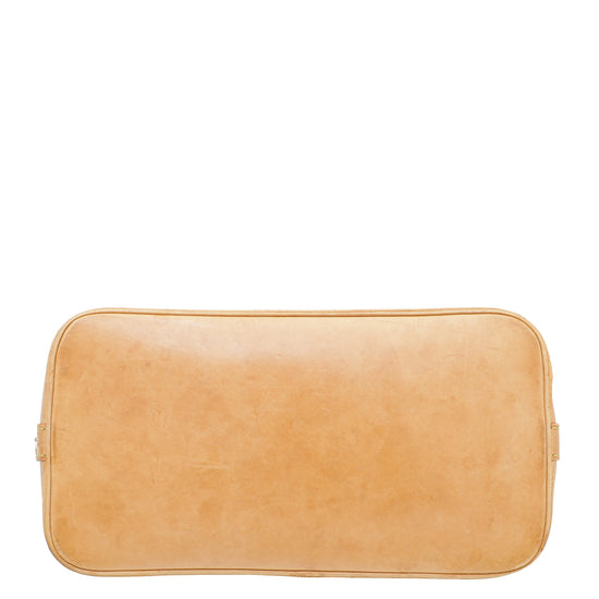 Alma Pm Louis Vuitton bag Beige Leather ref.245959 - Joli Closet