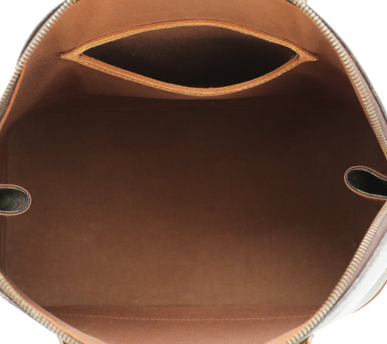 Louis Vuitton Monogram Macassar Studded Alma PM M41579 Brown Cloth  ref.944660 - Joli Closet