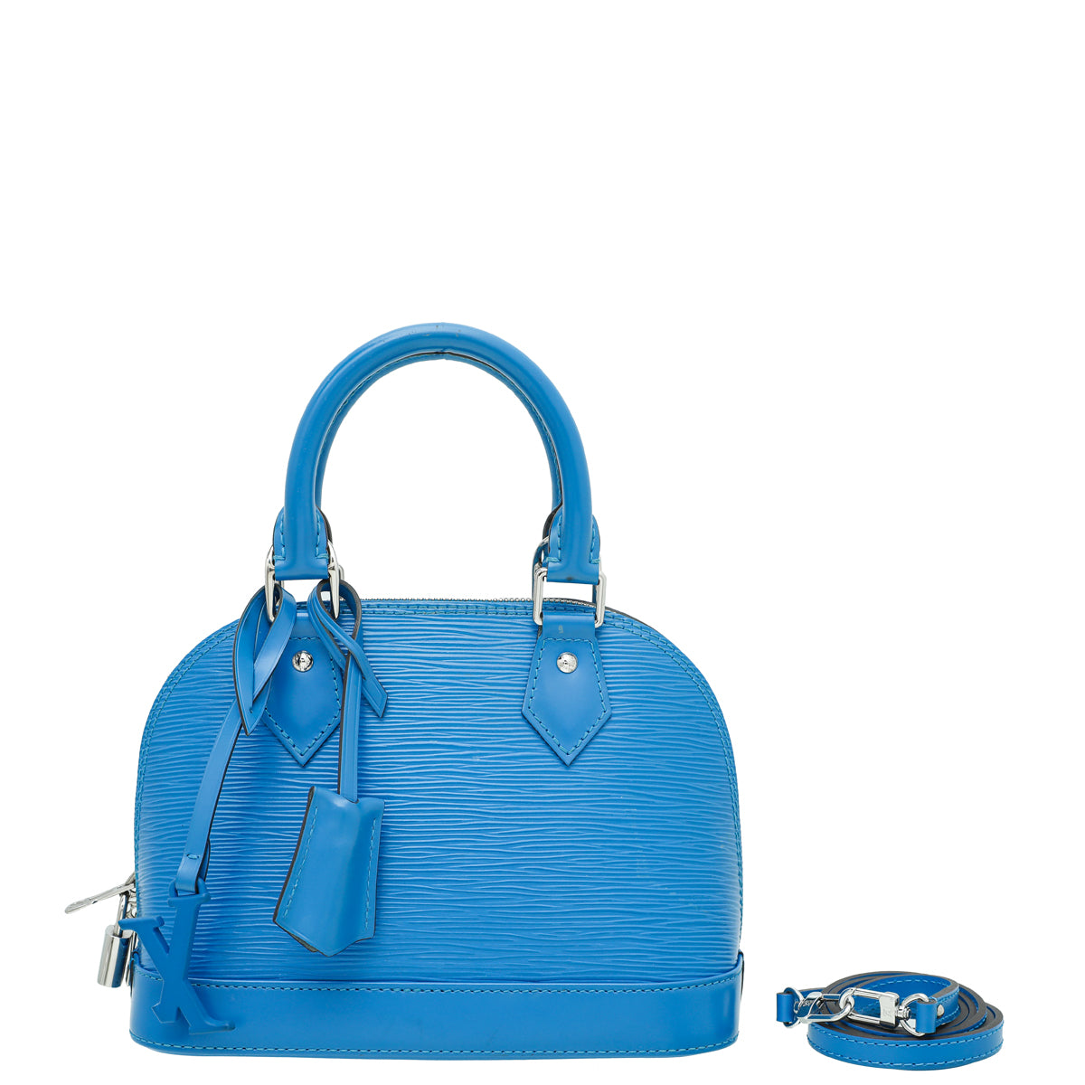 Louis Vuitton Lazuli Alma BB Bag W/CAI Initials-Louis Vuitton-THE CLOSET