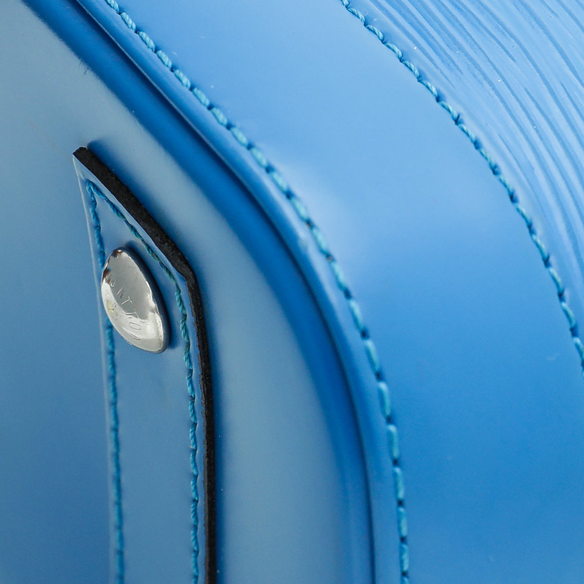 Louis Vuitton Lazuli Alma BB Bag W/CAI Initials