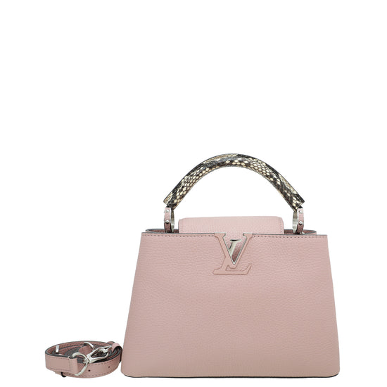Louis Vuitton Magnolia Capucines BB Python Handle Bag – The Closet
