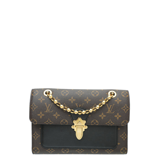 Louis Vuitton Denim Monogram Empreinte Leather Twice Bag - Yoogi's