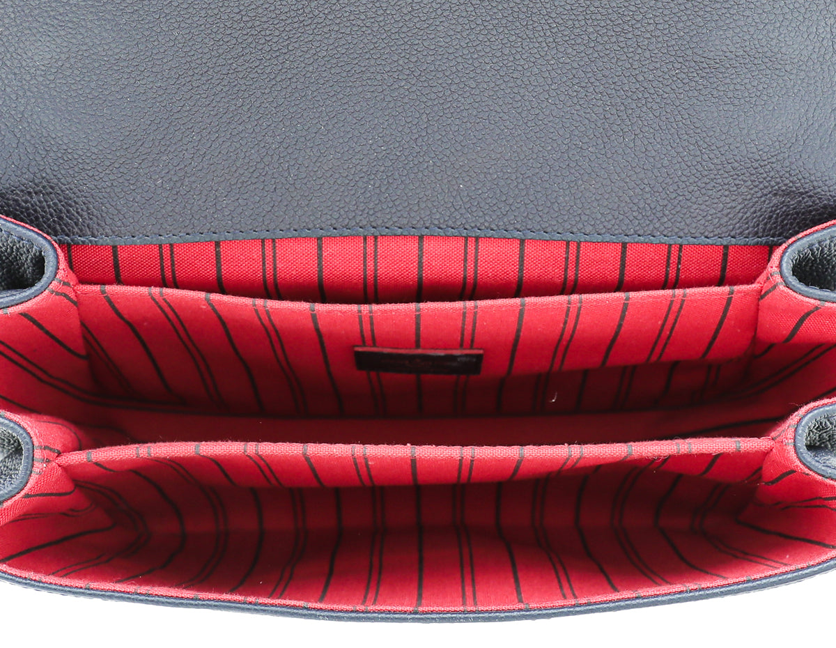 Louis Vuitton Noir Monogram Empreinte Pochette Metis Bag – The Closet