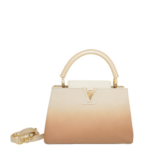 Louis Vuitton Beige Taurillon Gradient MM Bag