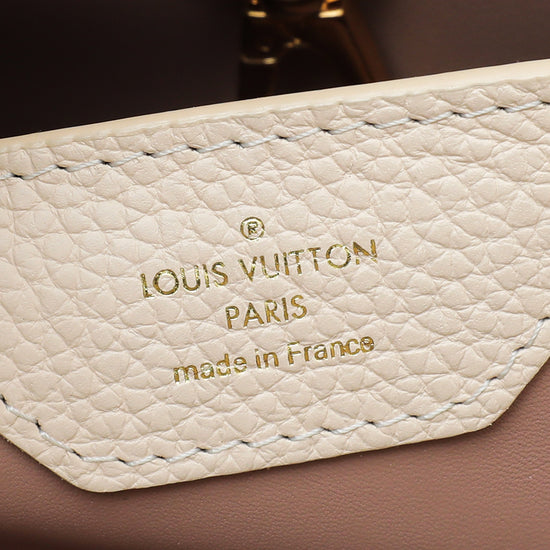Louis Vuitton Beige Taurillon Gradient MM Bag