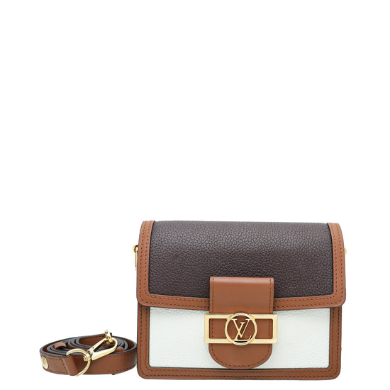 Louis Vuitton Dauphine Mini Snow/Backberry in Taurillon Leather with  Gold-tone - US