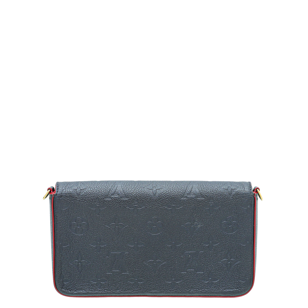 Louis Vuitton Marine Rouge Monogram Empreinte Pochette Felicie-Louis Vuitton-THE CLOSET