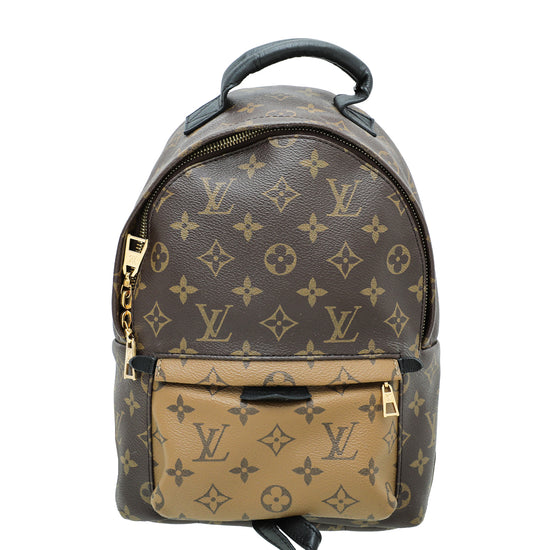 Preloved Authentic Louis Vuitton Monogram Reverse Palm Springs Backpack PM