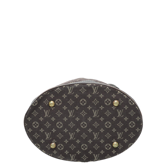 Louis Vuitton Dune Monogram Mini Lin Canvas Petite Bucket Bag - Yoogi's  Closet
