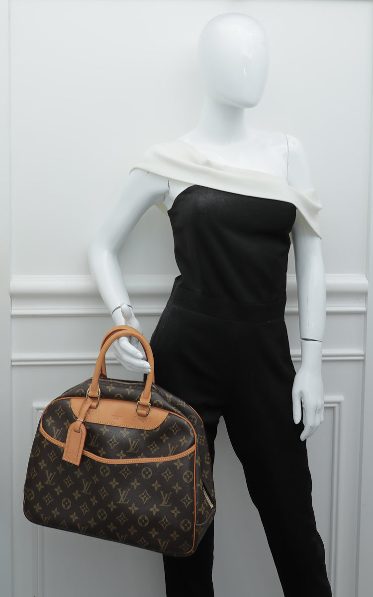 Louis Vuitton Monogram Deauville Boston GM Bag – THE CLOSET