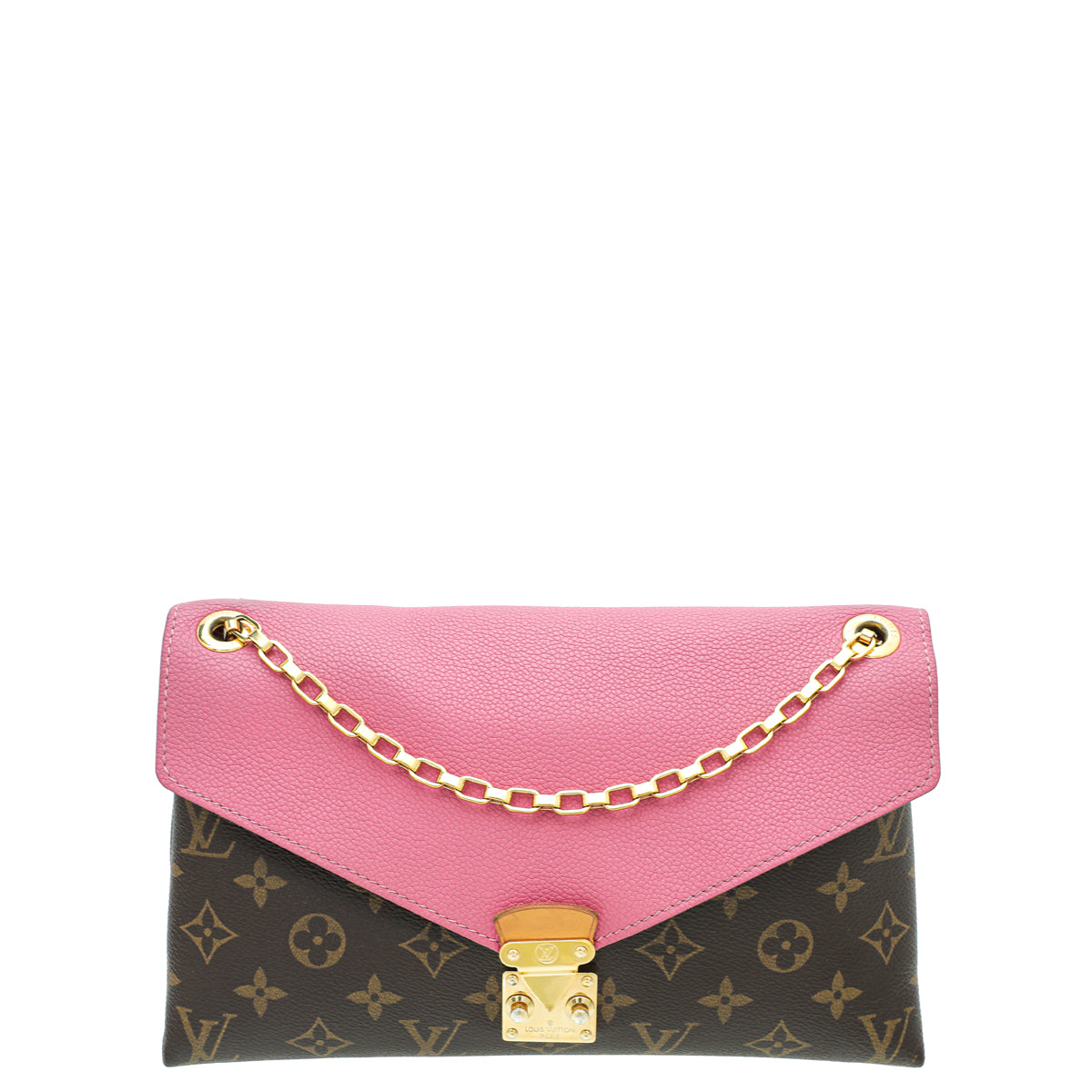 Louis Vuitton, Bags, Pristine Louis Vuitton Pallas Wallet With Chain