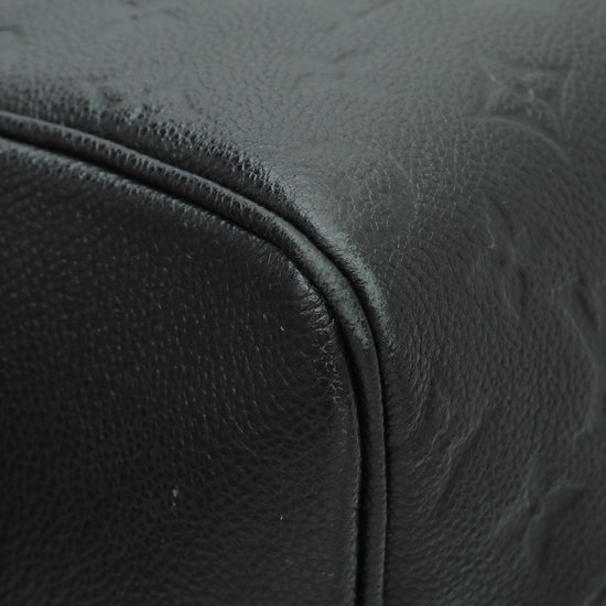 Louis Vuitton Noir Monogram Empreinte Speedy 25 Bag