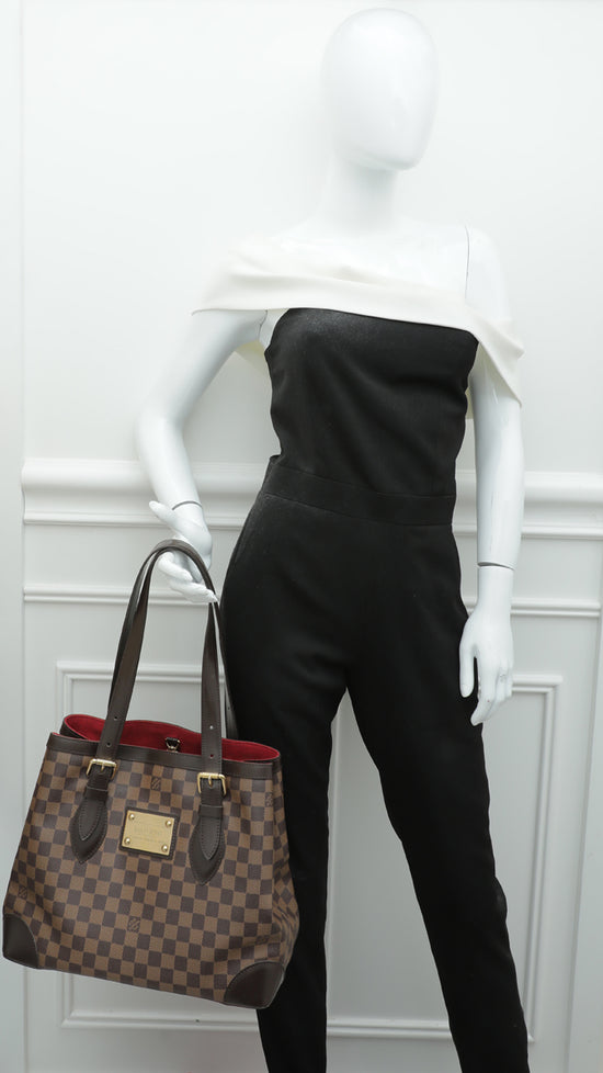 Louis Vuitton Hampstead mm Bag in Damier Ebene -TheShadesHut