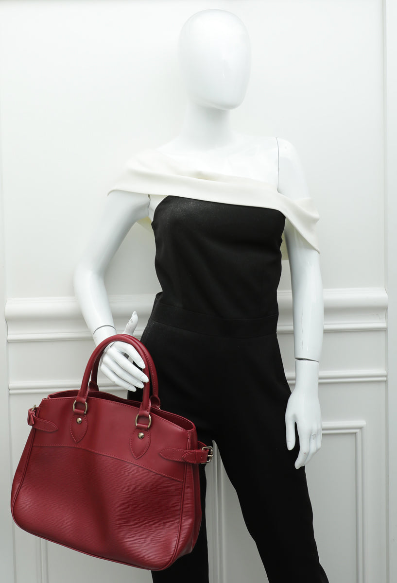 Louis Vuitton Passy PM Epi Leather Top Handle Bag on SALE