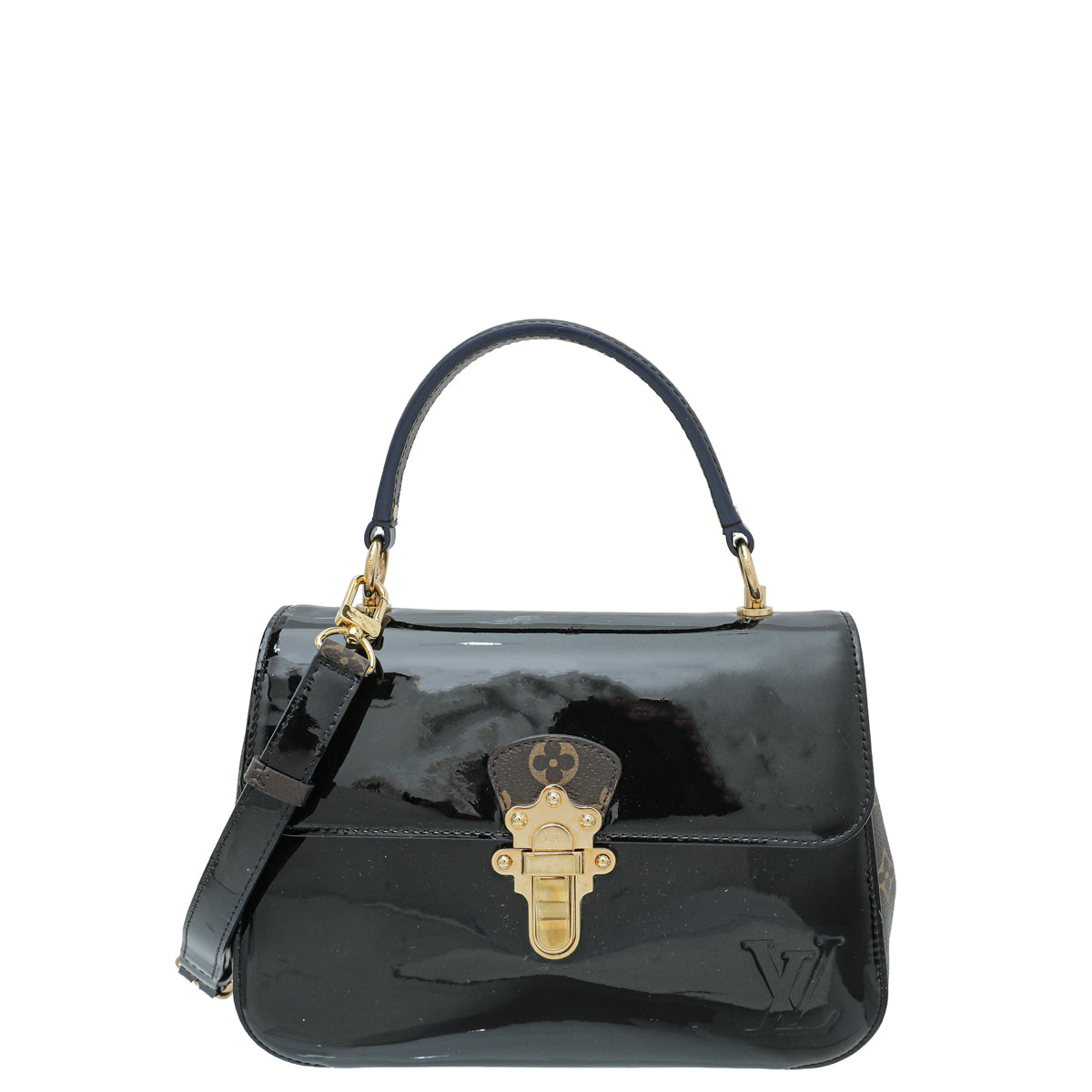 Louis Vuitton Monogram Black Vernis Cherrywood PM Bag-Louis Vuitton-THE CLOSET