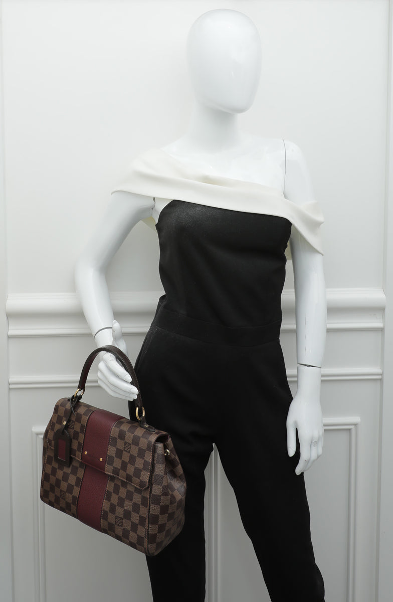 Louis Vuitton Ebene Bordeaux Bond Street MM Bag – The Closet