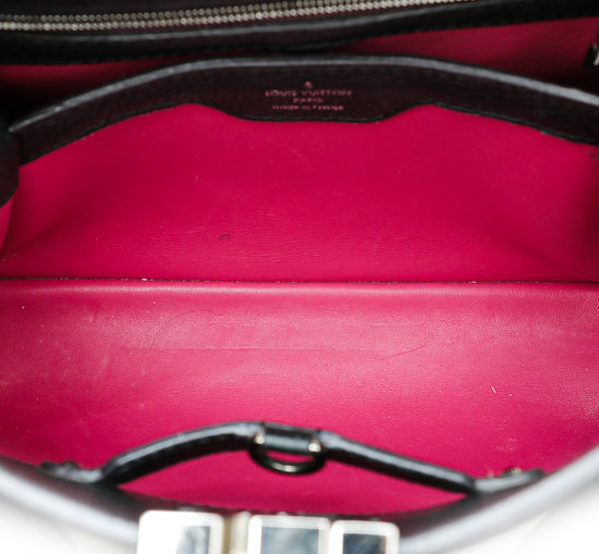 Louis Vuitton Bicolor Capucines BB Bag W/ Python Handle