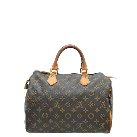 Louis Vuitton Monogram Speedy 30 Bag