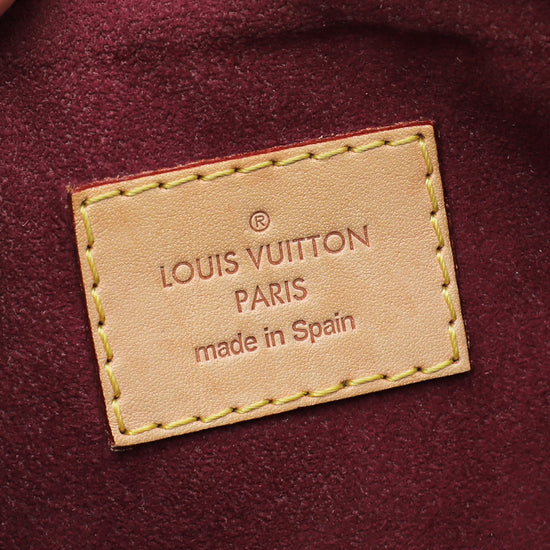 Louis Vuitton Monogram Pallas MM (Aurore)