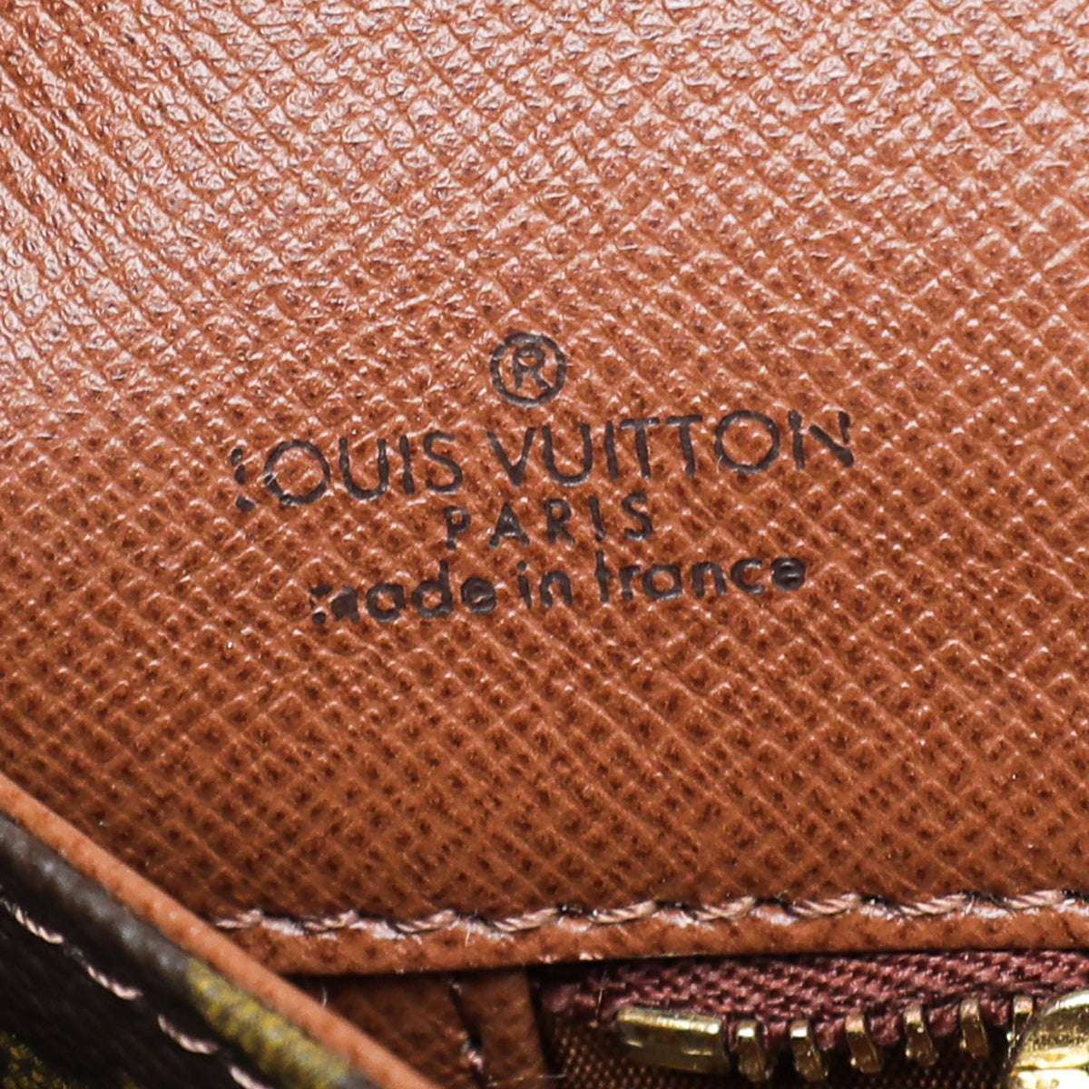 Louis Vuitton Monogram Brown Dame GM Clutch