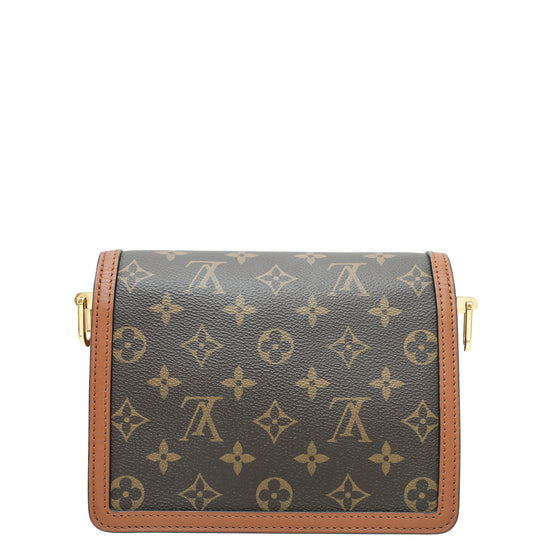 Louis Vuitton Brown Monogram Reverse Mini Dauphine Bag – The Closet