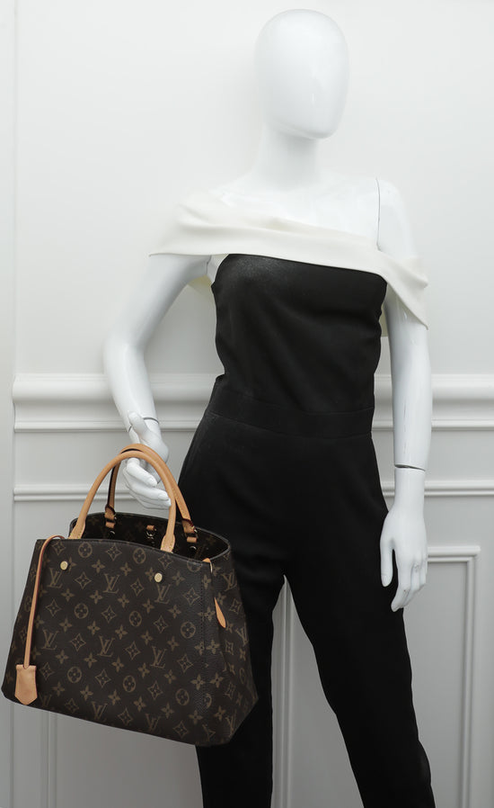 Louis Vuitton, Bags, Louis Vuitton Montaigne Mm Monogram Canvas Shoulder  Bag