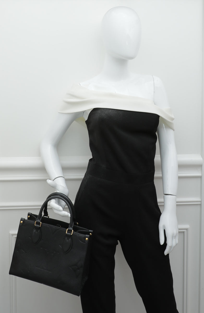 Louis Vuitton OnTheGo PM Black Empreinte - A World Of Goods For