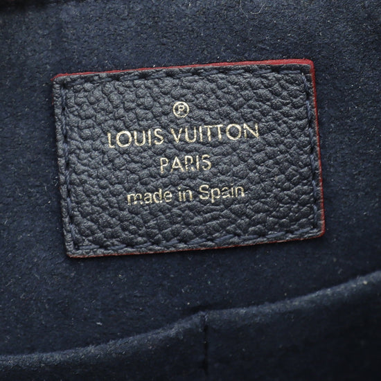 Louis Vuitton Rouge Marine Monogram Empreinte Surene MM Bag