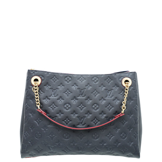 Louis Vuitton Handbag Marine Rouge Monogram Empreinte Leather Surene BB 9/10