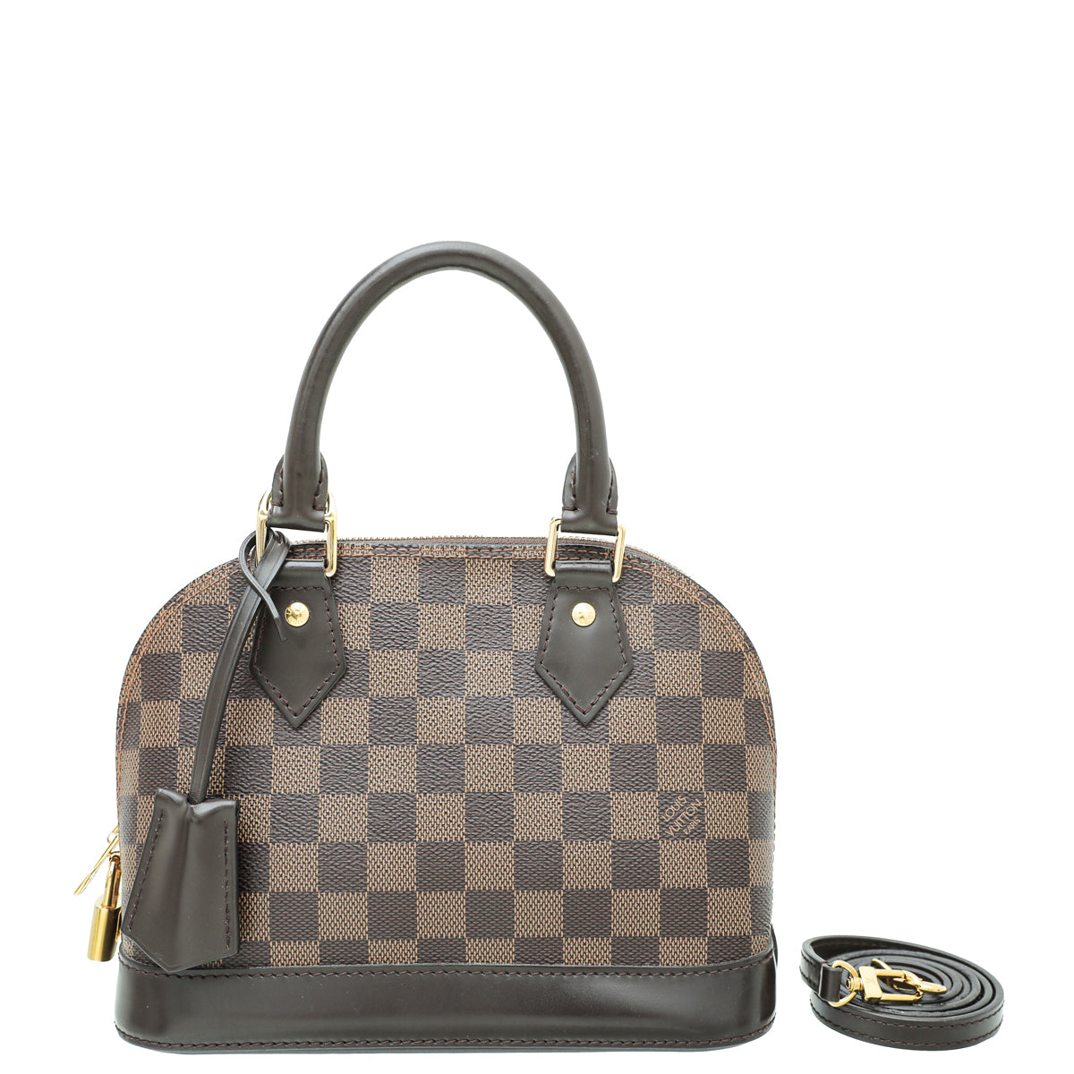 Louis Vuitton Ebene Alma BB Bag-Louis Vuitton-THE CLOSET