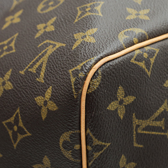 Louis Vuitton Brown Monogram Keepall 55 Bag