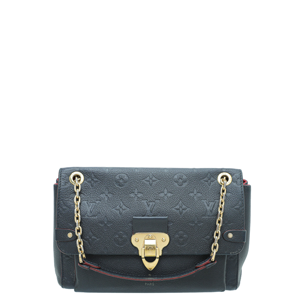 Louis Vuitton Blue Marine Monogram Empreinte Vavin PM Bag-Louis Vuitton-THE CLOSET