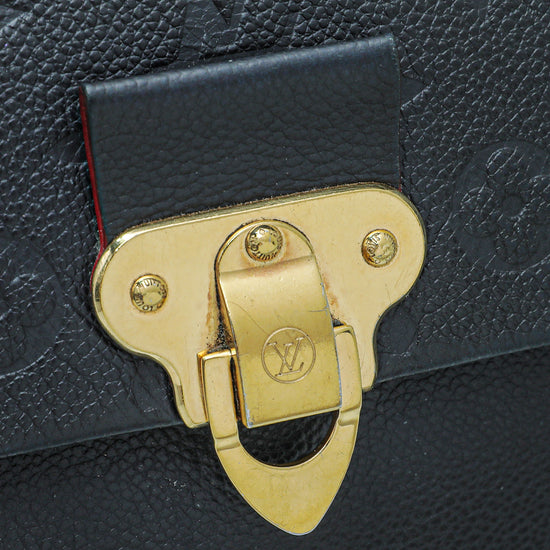 Louis Vuitton Vavin Handbag Monogram Empreinte Leather PM Blue 2389941