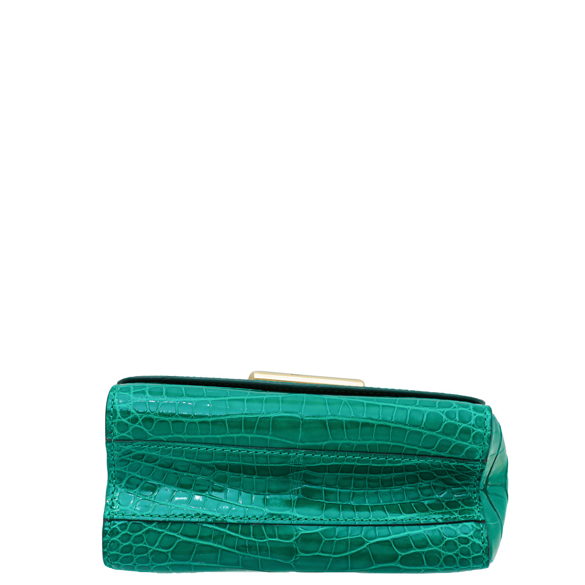 Louis Vuitton Emerald Green Alligator Mississippiensis Twist PM Bag