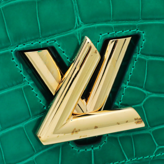 Louis Vuitton Crocodile Twist PM - Green Crossbody Bags, Handbags