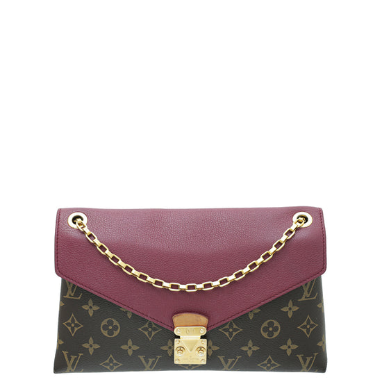 Louis Vuitton Monogram Pallas Chain Bag Brown Cloth ref.584852 - Joli Closet
