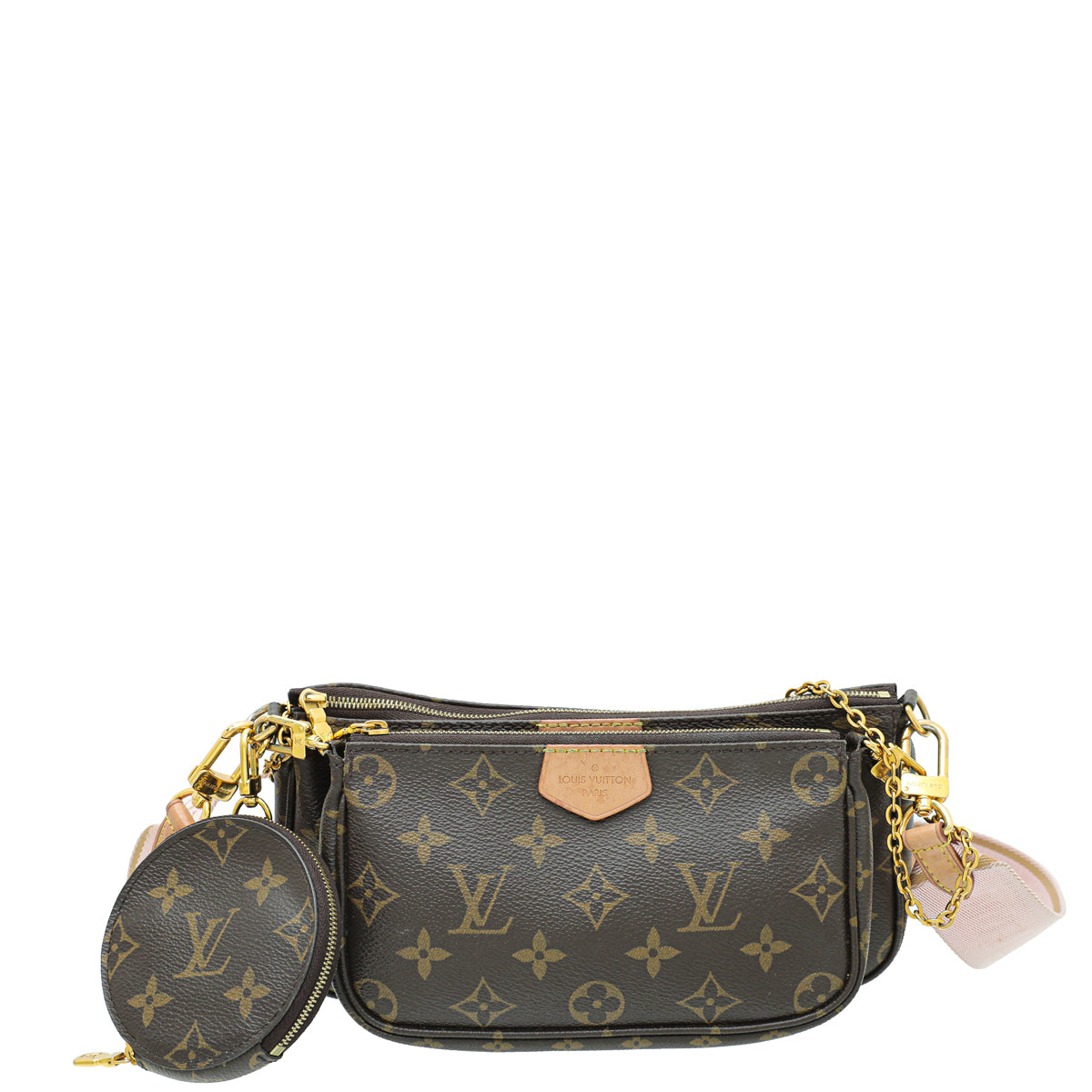 Louis Vuitton Brown Monogram Multi Pochette Accessoires-Louis Vuitton-THE CLOSET