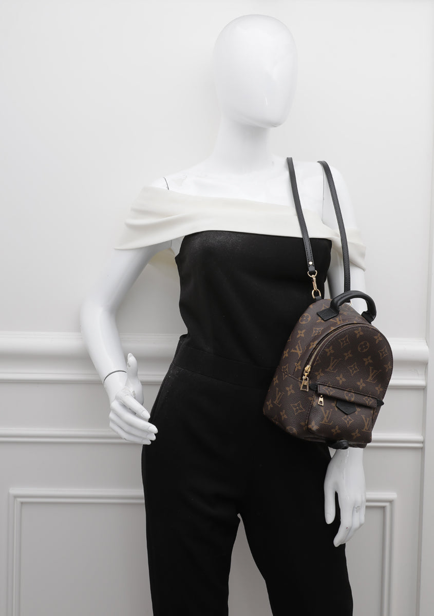 louis vuitton backpack palm springs mini price Louis Vuitton Bicolor Monogram Mini Palm Spring Backpack Bag – THE CLOSET