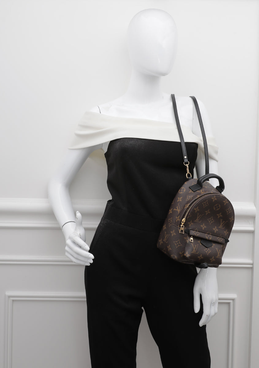 Louis Vuitton Bicolor Monogram Mini Palm Spring Backpack Bag – The Closet