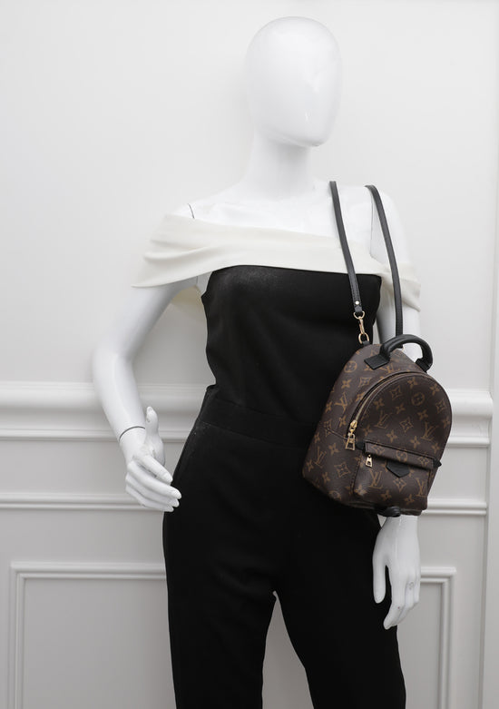 Louis Vuitton Bicolor Monogram Mini Palm Spring Backpack Bag – The
