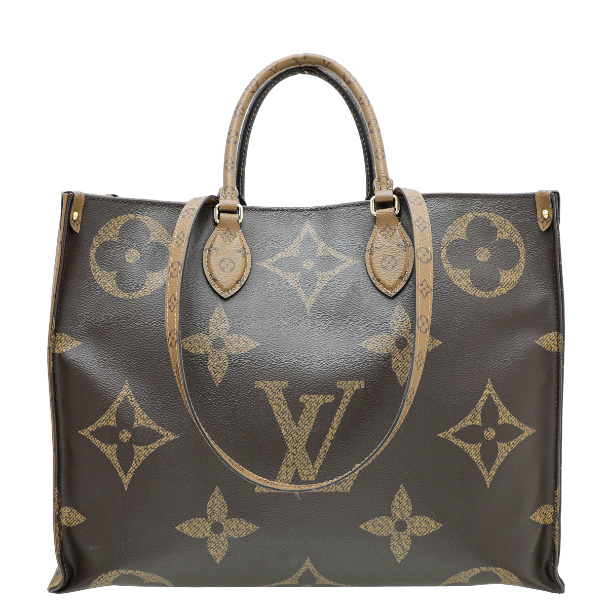 Louis Vuitton Monogram Reverse Onthego GM Bag-Louis Vuitton-THE CLOSET