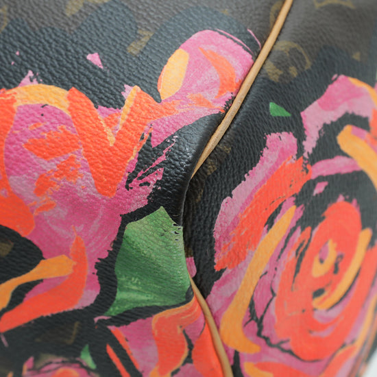 Louis Vuitton Monogram Mullticolor Stephen Sprouse Roses Speedy 30 Bag