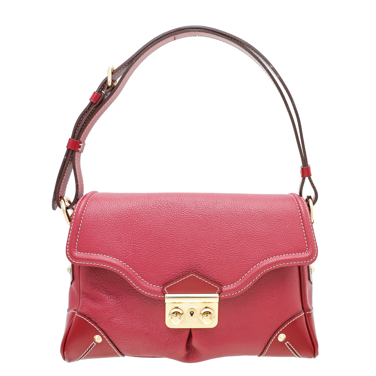 Louis Vuitton Red Suhali L'Absolu De Voyage Bag-Louis Vuitton-THE CLOSET