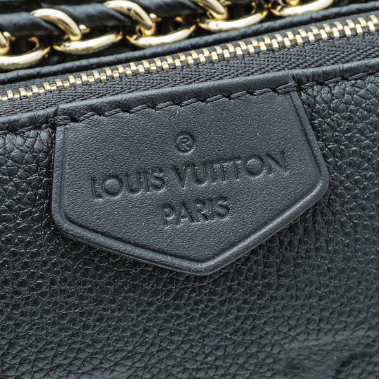 Louis Vuitton Black, Pattern Print Bicolor Monogram Empreinte Multi-Pochette Accessoires