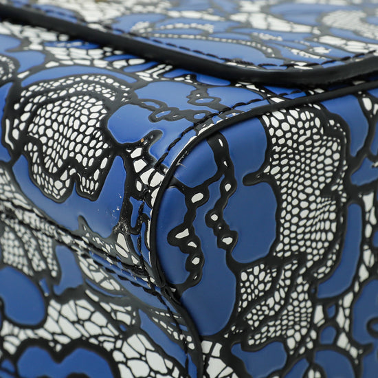 Louis Vuitton Tricolor Lace Print Twist MM Bag